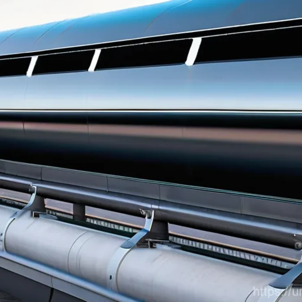 하이퍼루프 교통의 경쟁사 분석 - Here are three detailed image prompts in English, designed to be 15+ appropriate, based on the Hyper...