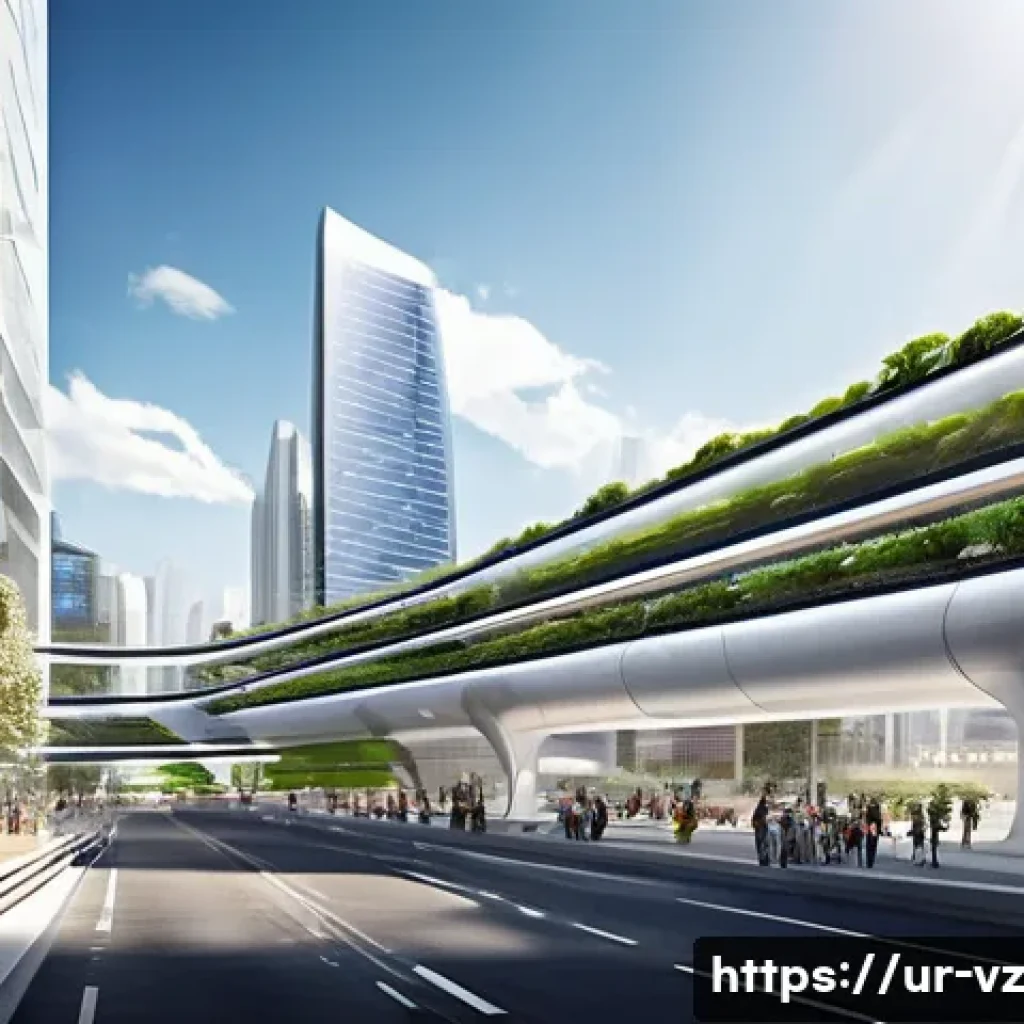 하이퍼루프 시스템의 운영 효율성 분석 - **Prompt: Futuristic Urban Hyperloop Hub**
"A vibrant, dynamic illustration of a hyper-modern ci...